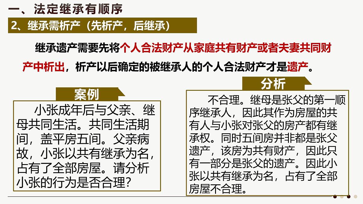 5.2薪火相传有继承 课件   统编版高中政治选择性必修二《法律与生活》第8页