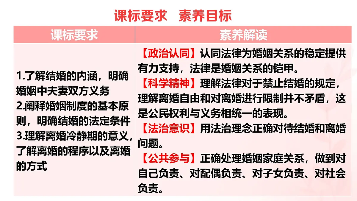 6.1法律保护下的婚姻 课件 统编版高中政治选择性必修二《法律与生活》第3页