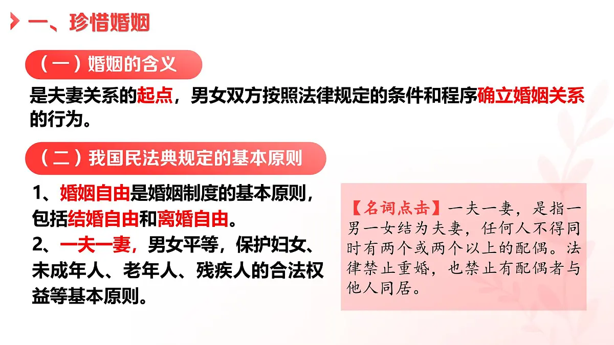 6.1法律保护下的婚姻 课件 统编版高中政治选择性必修二《法律与生活》第7页