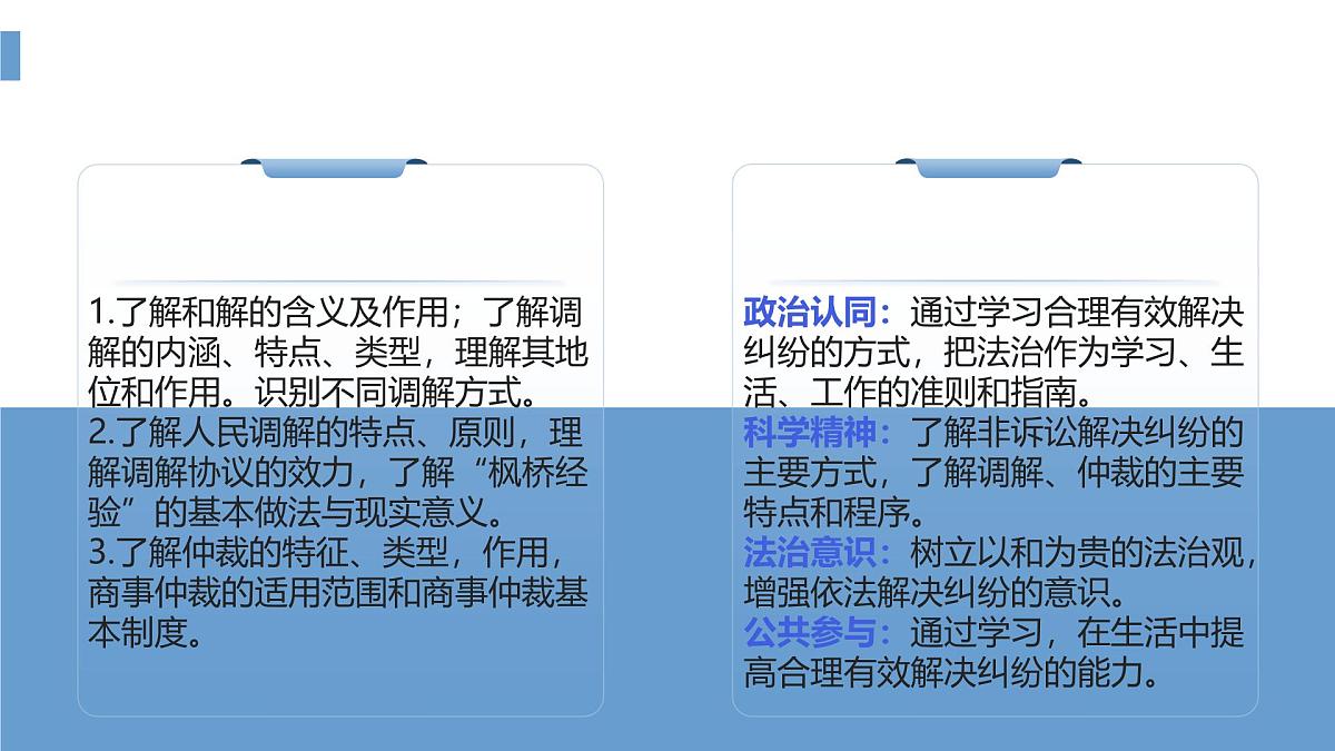 9.1认识调解与仲裁  课件   统编版高中政治选择性必修二《法律与生活》第3页