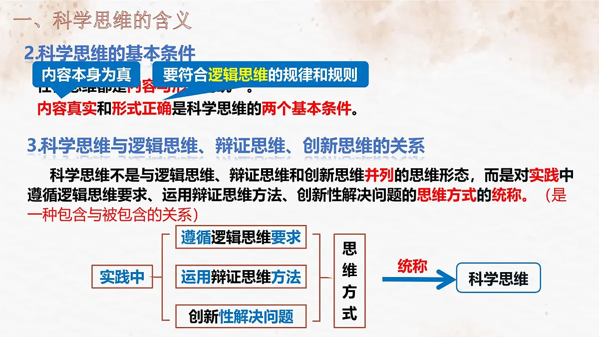 第三课 领会科学思维 课件 统编版高中政治选择性必修三《逻辑与思维》第7页