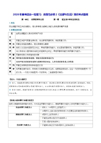 2026年高考政治一轮复习：选择性必修2《法律与生活》知识考点提纲 学案