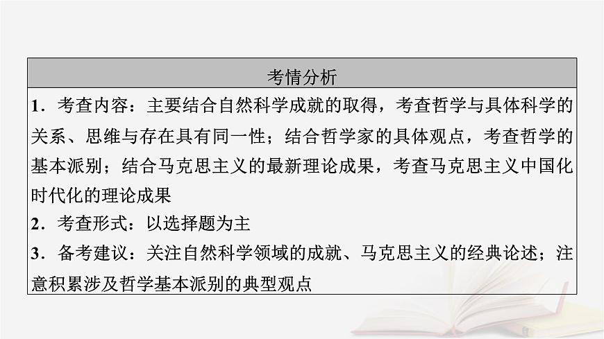 2026届高考政治一轮总复习必修4哲学与文化第1单元探索世界与把握规律第1课时代精神的精华课件第6页