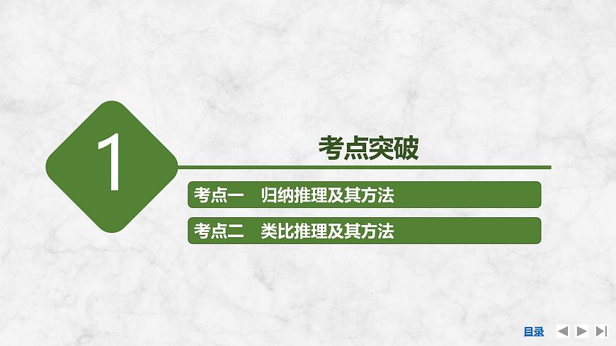 2026届高三政治高考总复习创新设计课件复习讲义第三十五课 遵循逻辑思维规则 第5课时 学会归纳与类比推理第3页