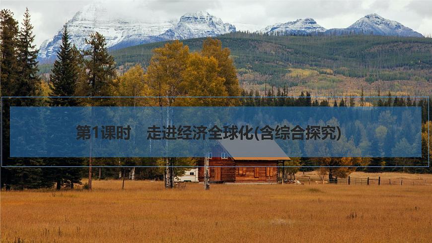 2026届高三政治高考总复习创新设计课件复习讲义第二十八课 经济全球化 第1课时 走进经济全球化（含综合探究）第5页
