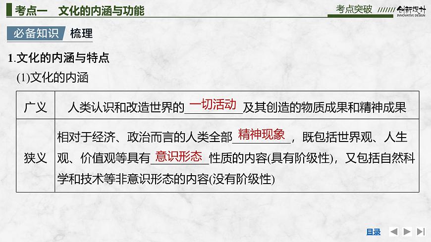 2026届高三政治高考总复习创新设计课件复习讲义第二十三课 继承发展中华优秀传统文化第7页