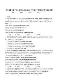 贵州省县中新学校计划项目2024-2025学年高二下学期期中联考政治试卷