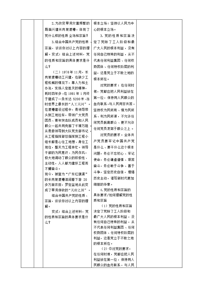 2.1 始终坚持以人民为中心 教学设计高中政治统编版必修三政治与法治第2页