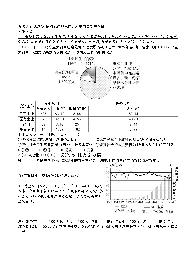 专题三 经济发展与社会进步第2页
