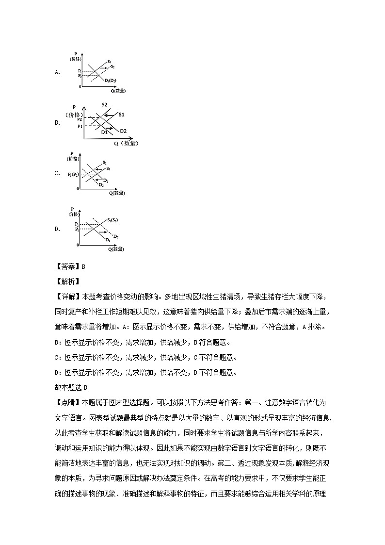 湖北省三校黄石二中鄂州高中鄂南高中2020届高三（10月）联考政治试题02