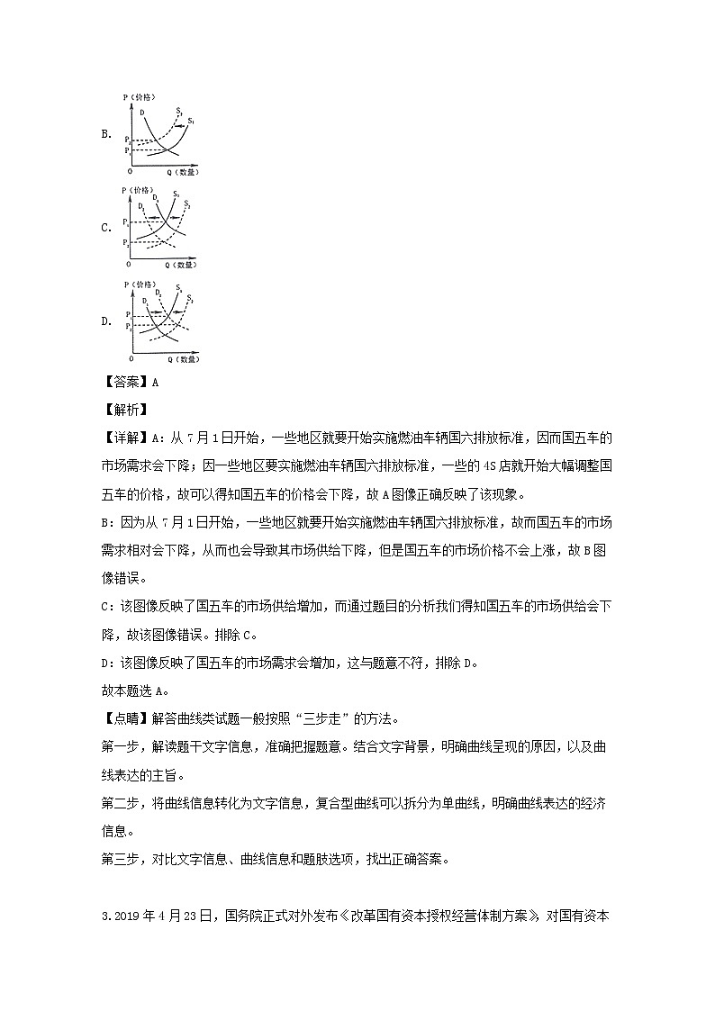 江苏省苏州市常熟中学2020届高三上学期开学考试政治试题02