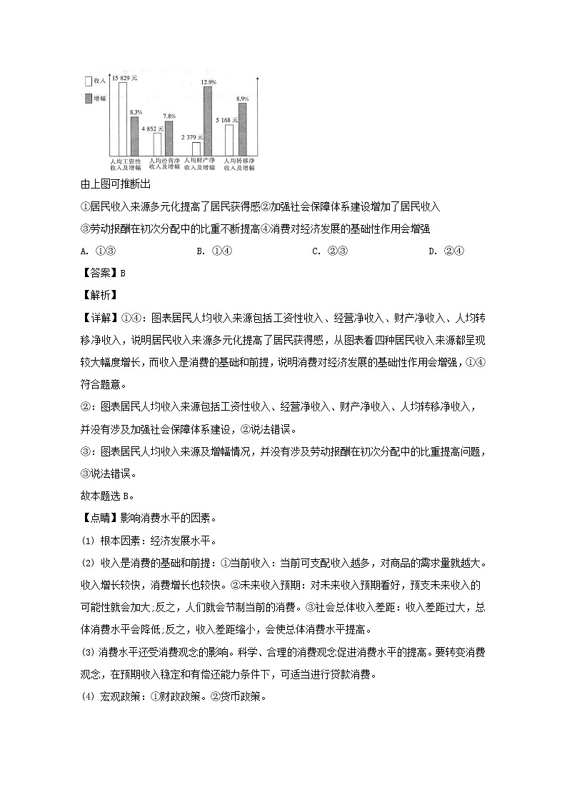 海南省海口市2020届高三上学期高考调研测试政治试题第2页