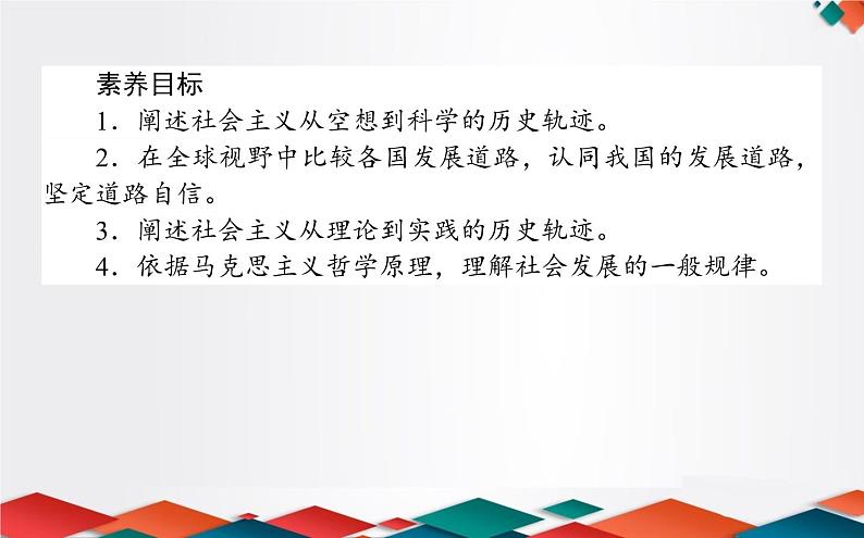 （新）人教统编版高中政治必修第一册课件：1.2科学社会主义的理论与实践02