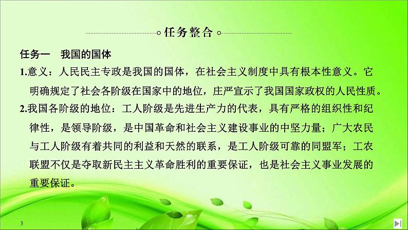 （新）统编版高中政治必修三课件：第二单元+单元复习案（二）+人民当家作主03