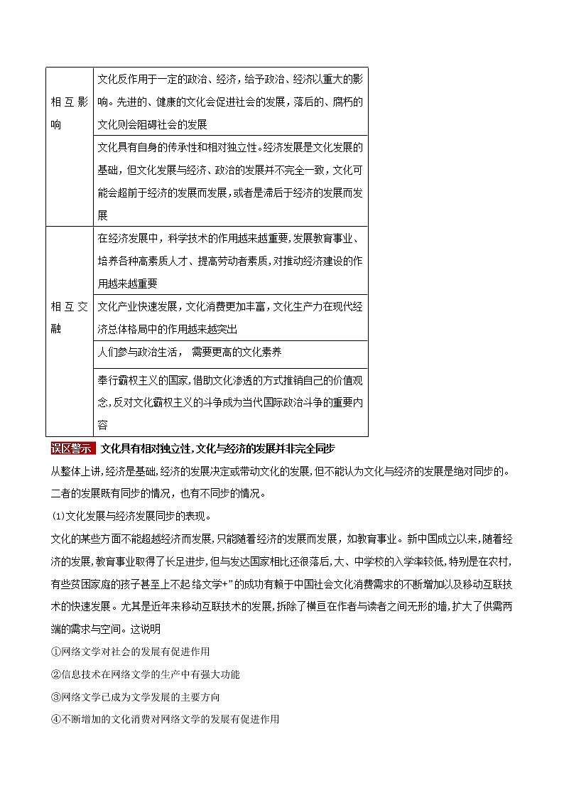 2019年高考政治二轮复习核心专题09《文化与生活》(含解析)第3页