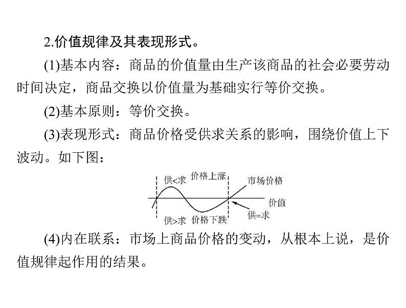 2020年高考政治一轮复习课件：第一部分 必修1 第1单元  第2课 多变的价格(含答案)07