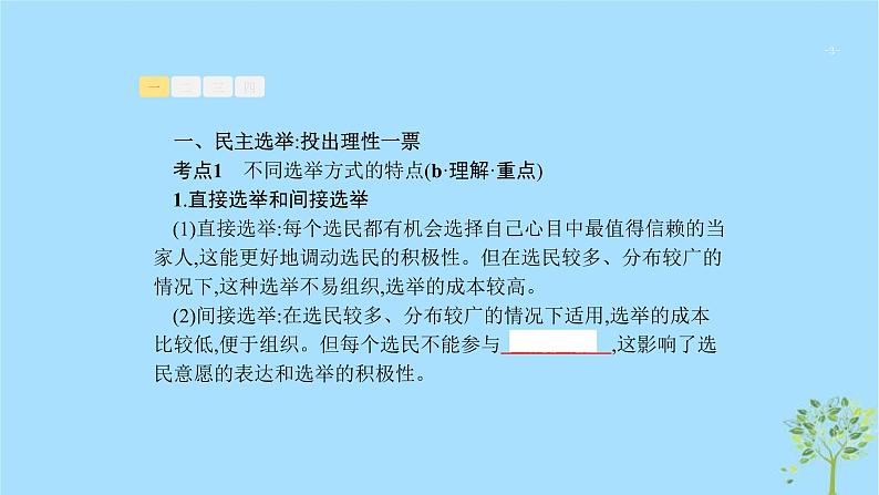 (浙江专用)2020版高考政治一轮优化复习课件12我国公民的政治参与(含答案)03