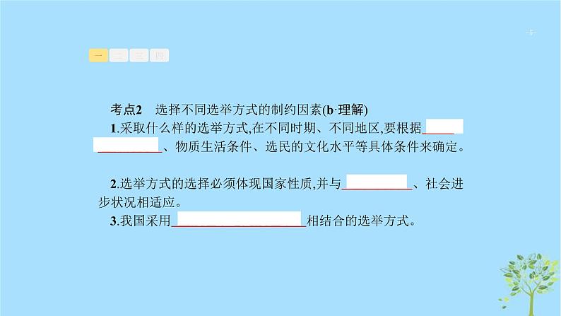 (浙江专用)2020版高考政治一轮优化复习课件12我国公民的政治参与(含答案)05