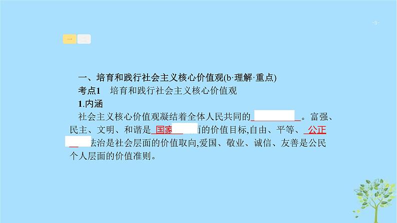 (浙江专用)2020版高考政治一轮优化复习课件27培养担当民族复兴大任的时代新人(含答案)03