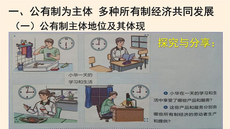 1.1公有制为主体  多种所有制经济共同发展 课件04