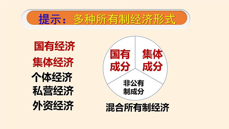 1.1公有制为主体  多种所有制经济共同发展 课件05