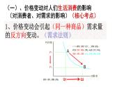 高中政治人教版必修一经济生活2.2价格变动的影响（共39张PPT）课件