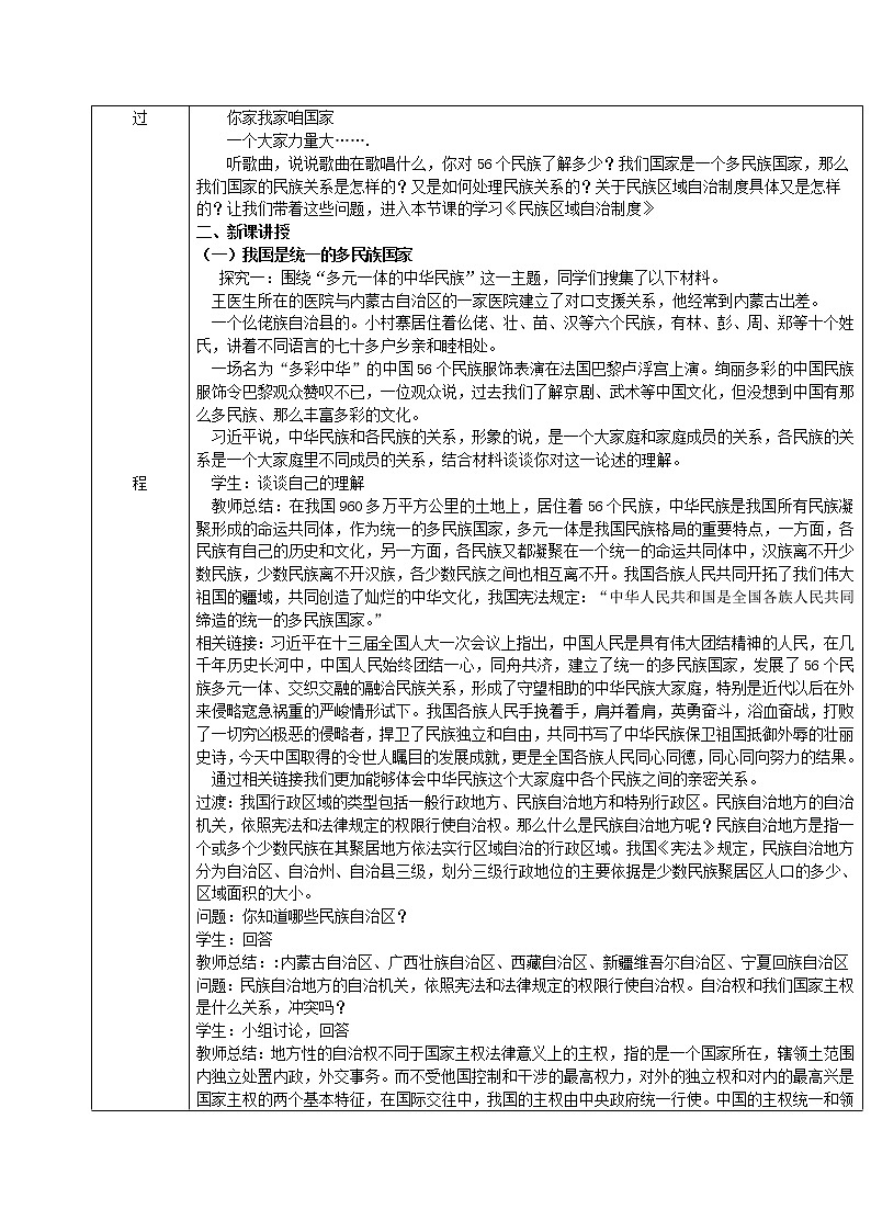 6.2民族区域自治制度  教学设计02