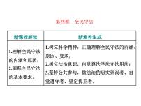 人教统编版必修3 政治与法治第三单元 全面依法治国第九课 全面依法治国的基本要求全民守法备课课件ppt