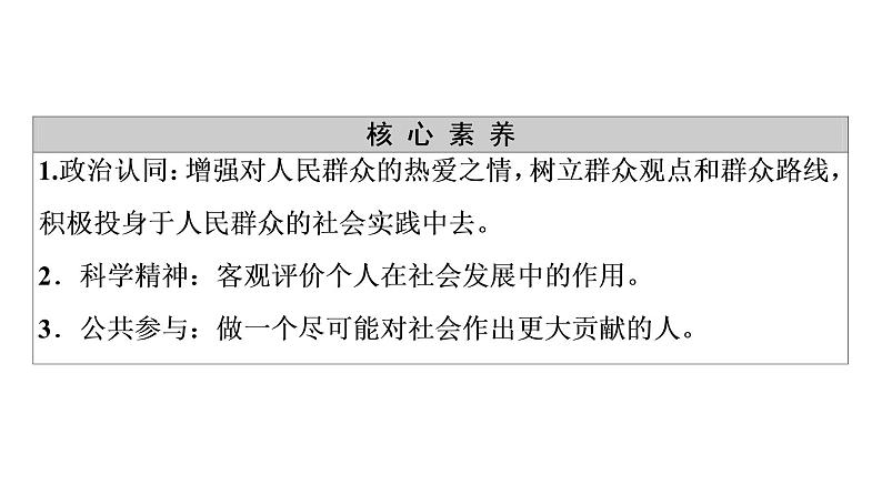 2020-2021学年新教材部编版政治必修4课件：第2单元 第5课　第3框　社会历史的主体（65页）04