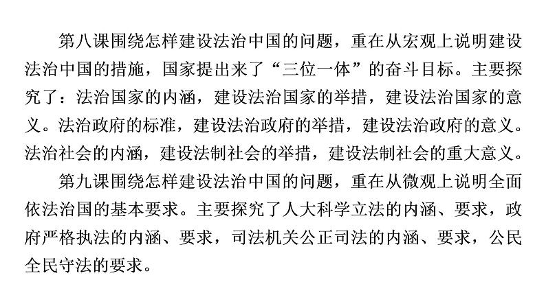 2019-2020学年高中政治部编版第三册课件：第3单元 第7课 第1框　我国法治建设的历程  课件（57张）04