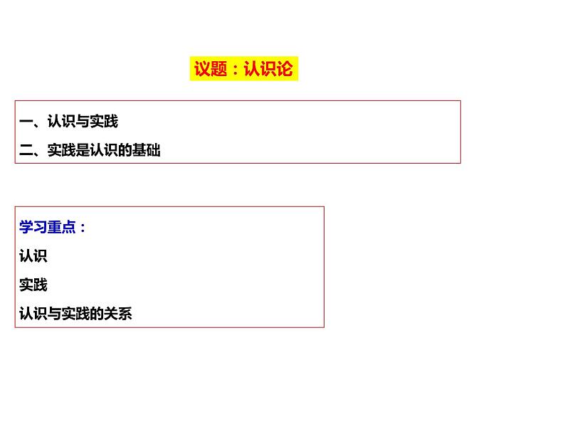 2020-2021学年山东省青岛西海岸新区胶南第一高级中学高中政治统编版（2019）必修4课件：第二单元第四课第一节人的认识从何而来（26页）02