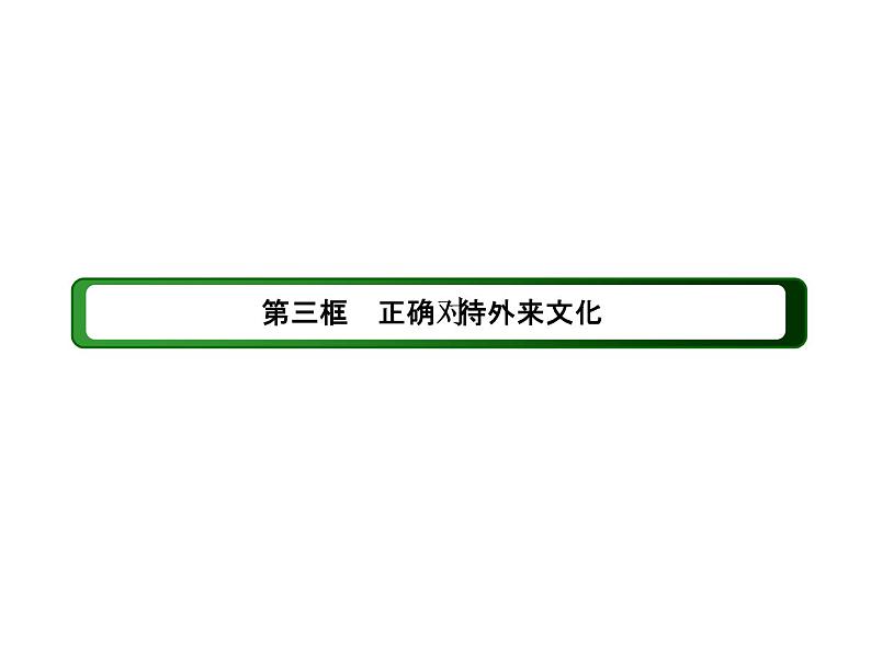 2020-2021学年新教材政治部编版必修第四册课件：8-3 正确对待外来文化（39页）第3页