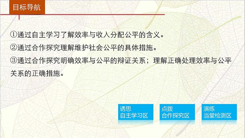 高一政治（人教版必修一）配套课件：第3单元 收入与分配 第7课 收入分配与社会公平03