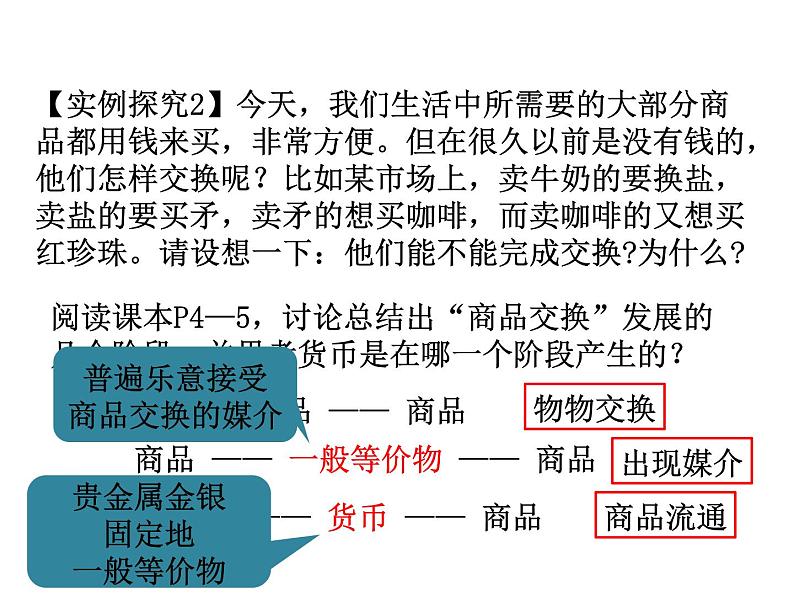 新人教版政治课件：必修1《经济生活》1.1 揭开货币神秘的面纱07