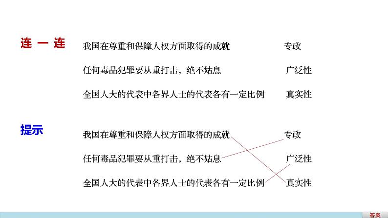 高中政治人教版必修二同步课件：1.1 人民民主专政：本质是人民当家作主07