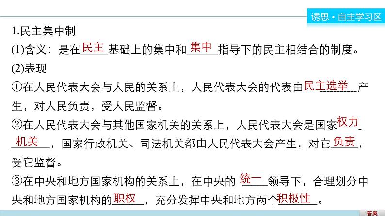 高中政治人教版必修二同步课件：5.2 人民代表大会制度：我国的根本政治制度04