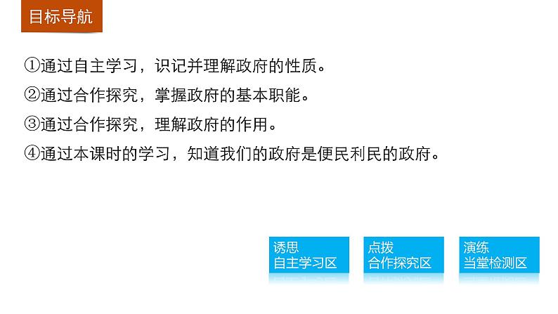 高中政治人教版必修二同步课件：3.1 政府的职能：管理与服务03