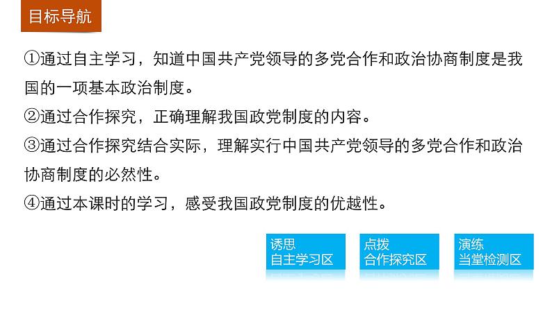 高中政治人教版必修二同步课件：6.3 共产党领导的多党合作和政治协商制度：中国特色社会主义政党制度03