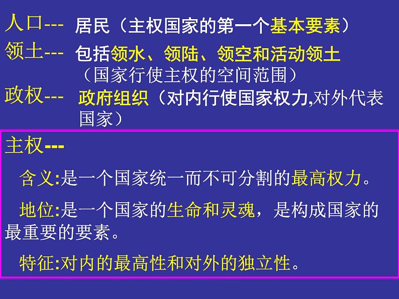 高一政治必修2课件：4.8.1国际社会的主要成员（新人教版）07