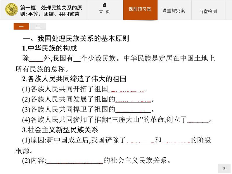 高中政治人教版必修2课件：7.1 处理民族关系的原则：平等、团结、共同繁荣03