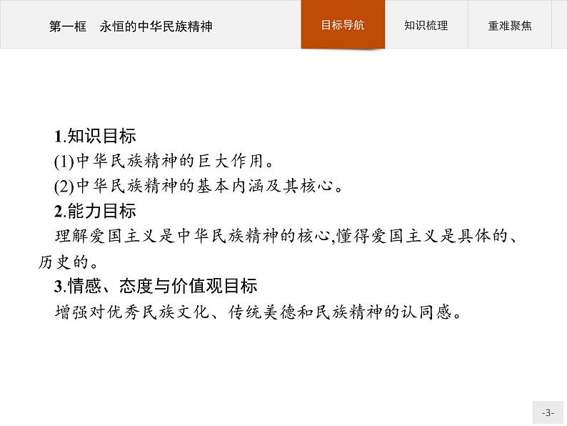 高二政治人教版必修3课件：7.1 永恒的中华民族精神03