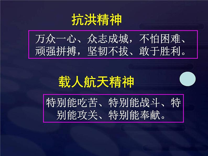 高二政治必修3课件：3-7-2弘扬民族精神（新人教版）第4页