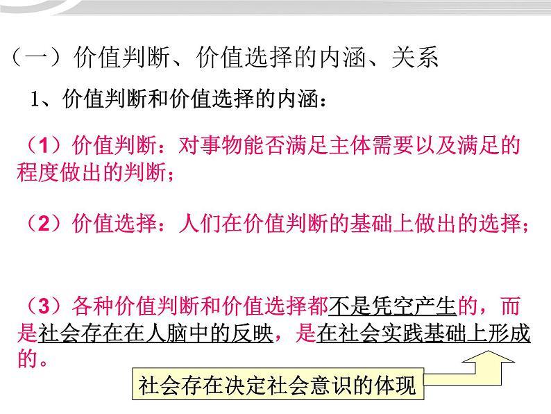 高二政治 4.12.2价值判断与价值选择课件 新人教必修403