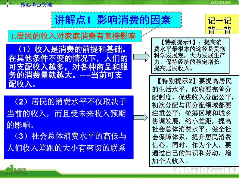 人教版高中政治复习课件：1-1.3多彩的消费第5页