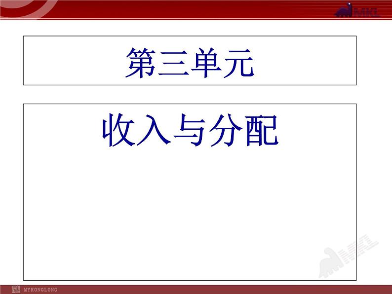 高中政治必修一3单元复习PPT课件01