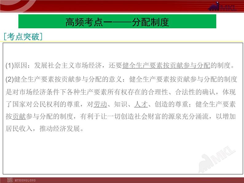 高中政治必修一3单元复习PPT课件05