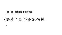 人教统编版必修2 经济与社会坚持“两个毫不动摇”课堂教学课件ppt