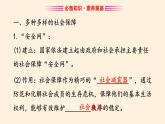 高中政治统编版必修二我国的社会保障 PPT课件