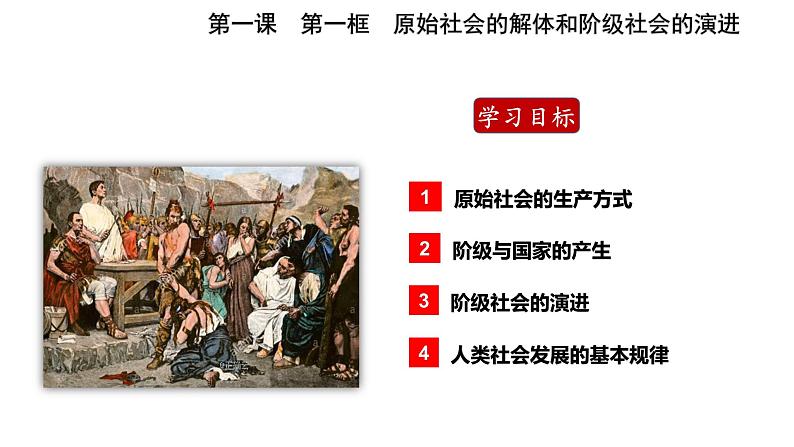 高中政治统编版必修一中国特色社会主义1.1原始社会的解体和阶级社会的演进 课件（共31张PPT）第2页