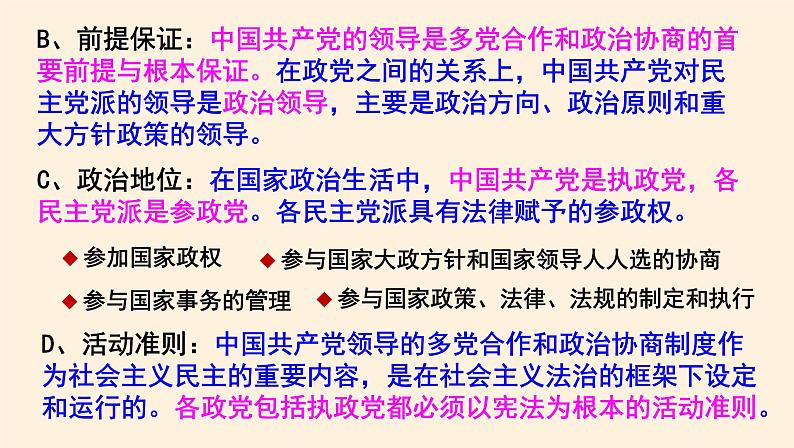 课件 6.1中国共产党领导的多党合作和政治协商制度 课件07